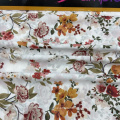 Flower Printing Chiffon Fabric 100% Polyester Cloth